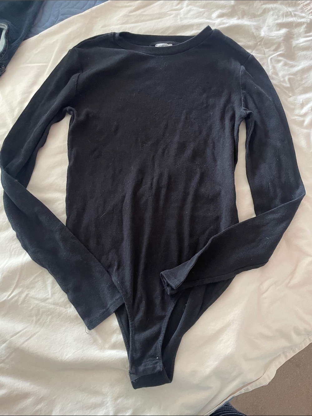Ardene Black Long Sleeve Bodysuit